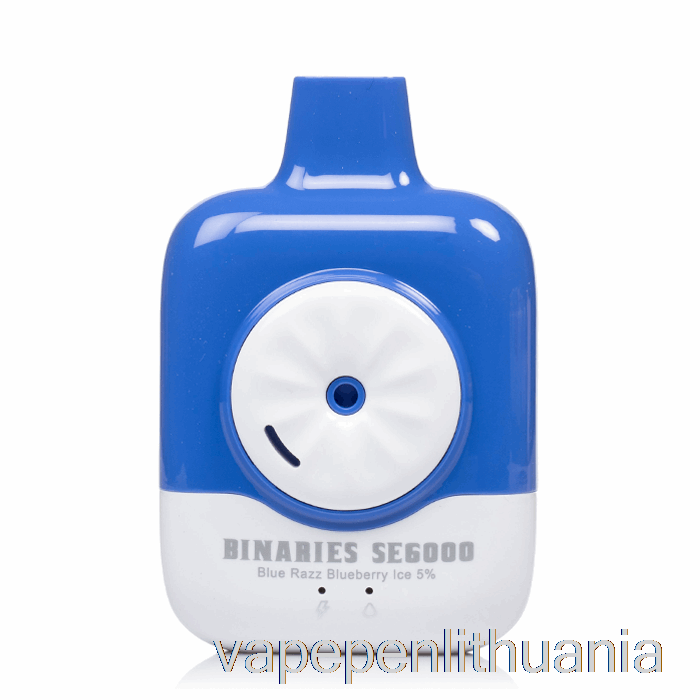 Horizonto Dvejetainiai Se6000 Vienkartiniai Blue Razz Mėlynių Ledo Vape Skystis